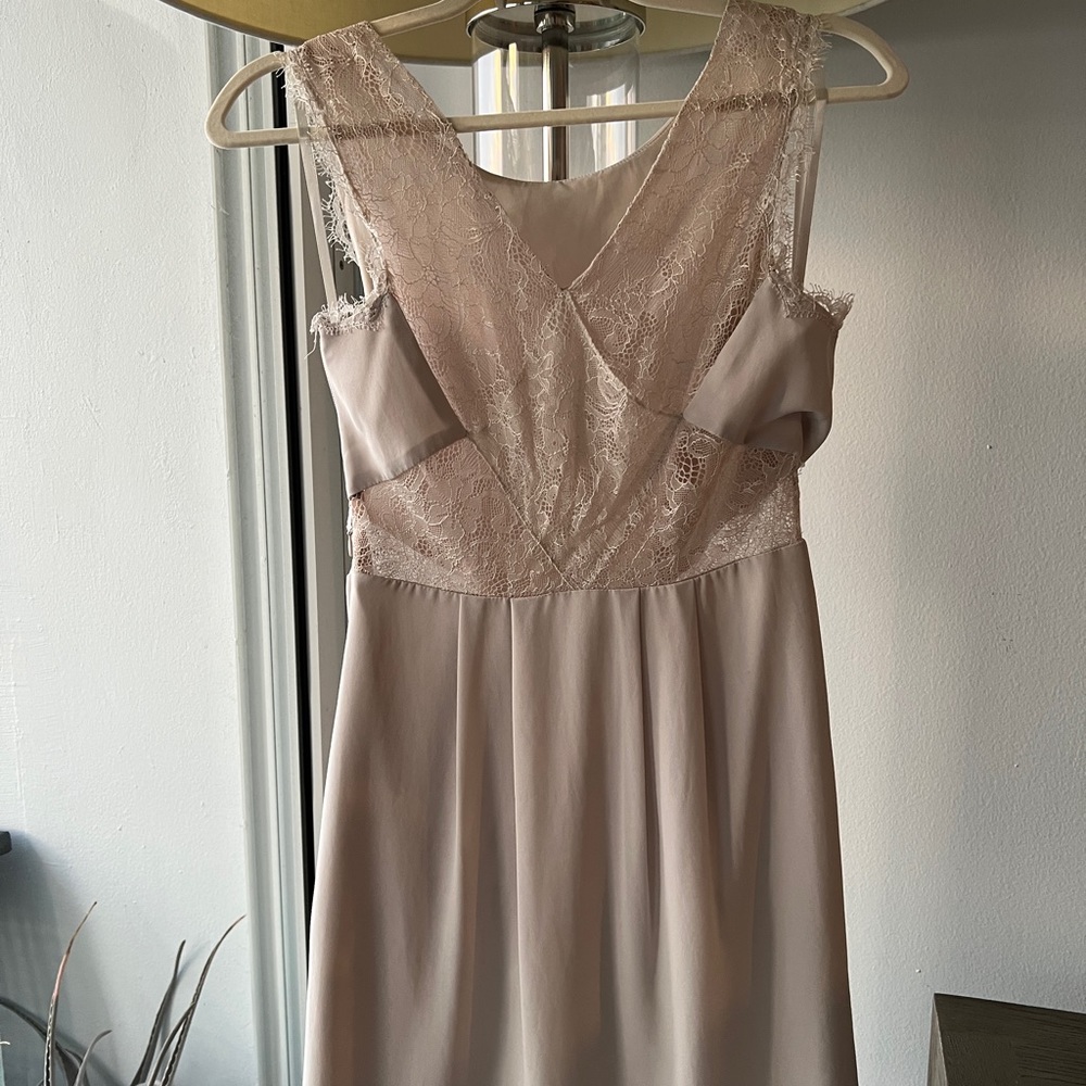 BCBG MAX AZRIA IVORY DRESS